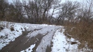 По грязи на уазике без предка и на лысой резине
