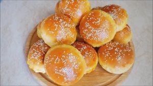 Булочки с капустой СОЛНЕЧНЫЕ дрожжевое тесто на ВОДЕ вкусная домашняя выпечка