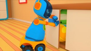 Развивающие мультики для детей. Грузовичок Лёва моет посуду. Мультфильмы про машинки