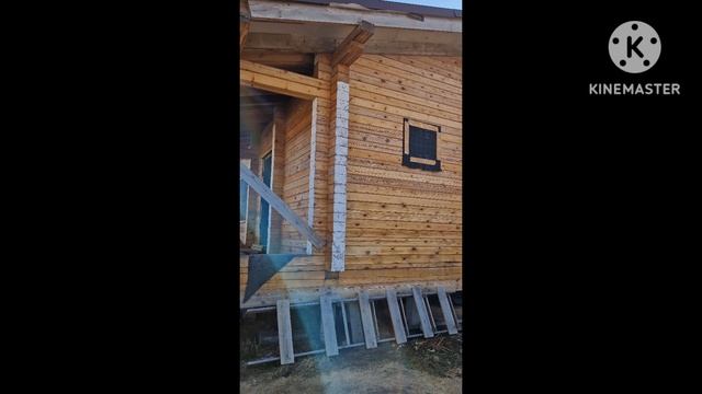 Дом из бруса после усадки. смотреть онлайн