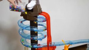 Гонка для шариков с водой ASMR ☆ 5 трасс