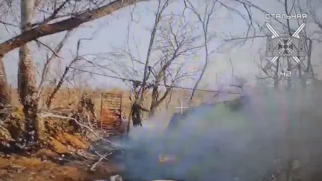 Выявление и уничтожение танка Всу в Новоданиловке 💥🇷🇺👊