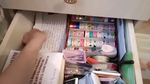 Разбираю канцелярию / Выкидываю канцелярию / Расхламление ящика / Длинное видео