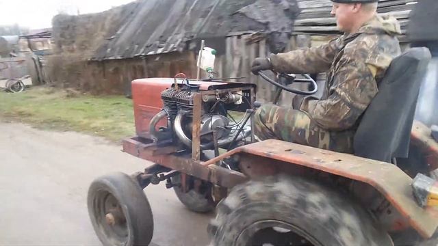 самодельный трактор смотреть онлайн
