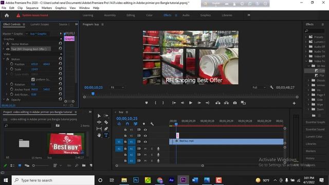 Video Editing Tutorial Adobe Premiere pro Tutorial 2022 / смотреть онлайн