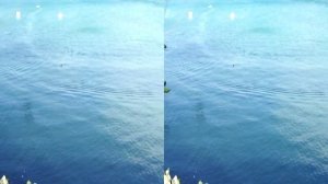 3д видео для очков самсунг, лджи, анаглиф: Вид с набережной Анапы. Черное море.