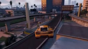 Эпичные трюки в GTA V