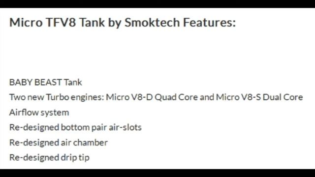 Smok Micro TFV8 BABY BEAST Tank Kit REVIEW смотреть онлайн