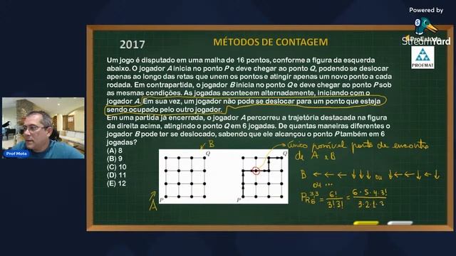 Live sobre Métodos de Contagem смотреть онлайн