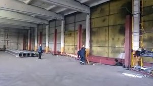 Монтаж надземных опорных крановых путей - завод «МашЛит «Буревестник» (1)