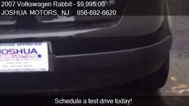 2007 Volkswagen Rabbit 2-Door - for sale in VINELAND, NJ 083 смотреть онлайн