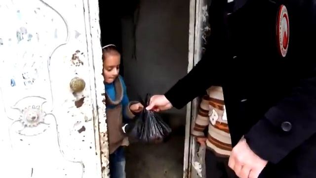 Раздача мяса. Отчет 14.01.2016. Проект СИРИЯ. Исламский Благотворительный Фонд Мухаджирун