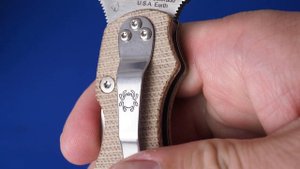 НОЖ SPYDERCO MILITARY 2 C36MPCW2 CRU-WEAR MICARTA USA