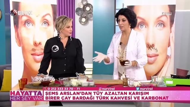 İstenmeyen tüylere son! Şems Arslan'dan mucizevi tarif