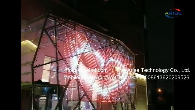 Outdoor rgb DC12V DC24V decorative lights addressable led point dot pixel light,aluminum profile ro