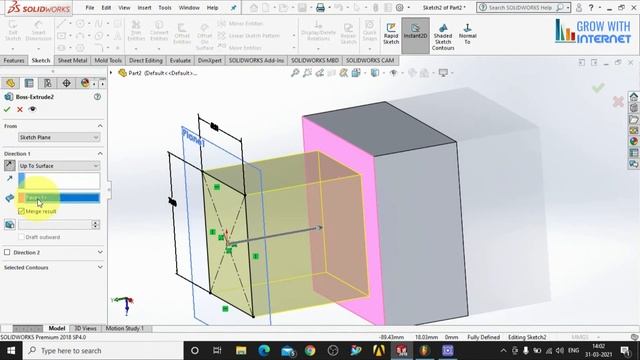 Lesson 05 | SOLIDWORKS Full Course For Beginners | SOLIDWORKS Tutorials In Hindi | Step By Step