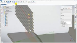 T-FLEX Динамика: скат прутков по наклонным поверхностям(с показом траекторий)