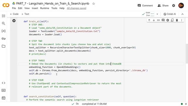LangChain OpenAI Python | Tutorial | RAG Custom Data Vector Embedding Semantic Search Chroma DB - P