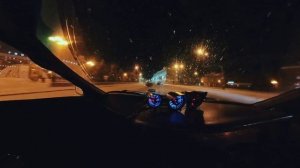Дрифт, по ночному городу