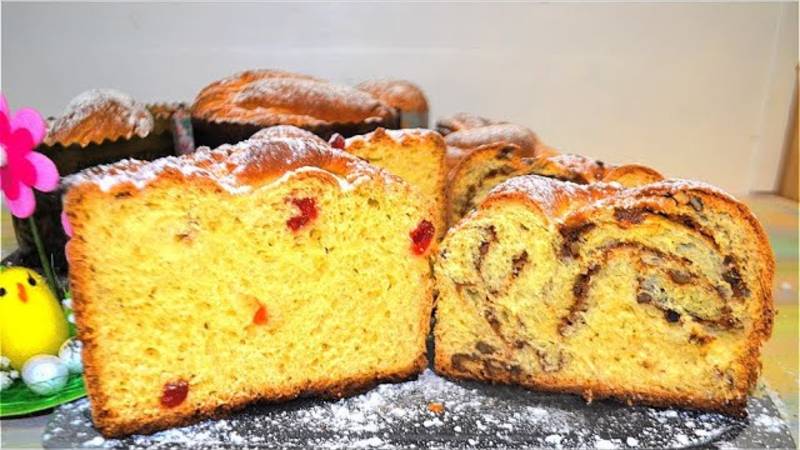 НЕ КУЛИЧ, А ЗОЛОТО! ПАСХАЛЬНЫЙ КУЛИЧ на ЖЕЛТКАХ КРАФФИН с разными НАЧИНКАМИ! ПАСХА 2025