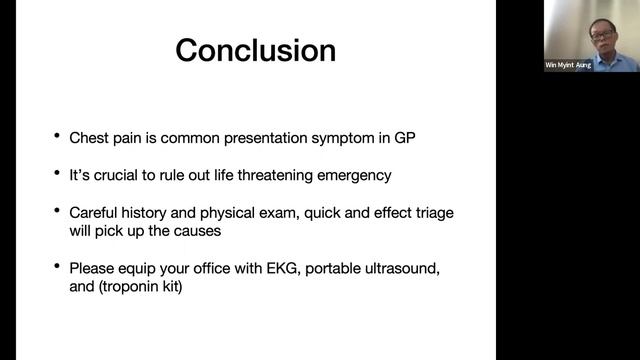 Approach to Chest Pain in primary care смотреть онлайн