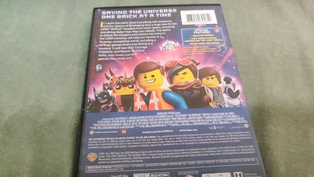 THE LEGO MOVIE 2 THE SECOND PART DVD OVERVIEW! смотреть онлайн