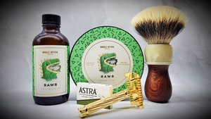 Бритье! Fatip "Piccolo Storto Gl Original" - Astra "SP" - Chisel & Hound - Noble Otter "Rawr"