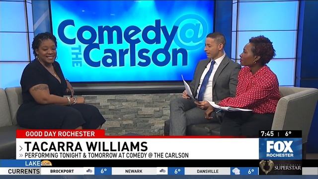 Tacarra Williams on Good Day Rochester Part 1 смотреть онлайн