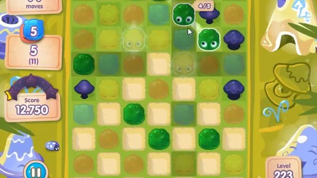 Jelly Splash Level 223 смотреть онлайн