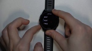 GARMIN Forerunner 165 | Как поменять дату и время на GARMIN Forerunner 165