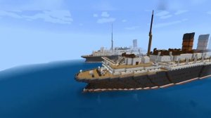 Minecraft RMS Lusitania and Mauretania