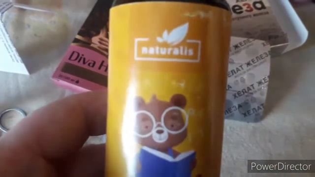 Пьем витамины.Новые краски пошли в ход.