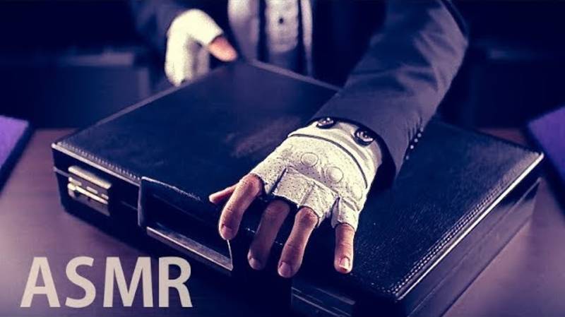 [Made In France ASMR] Mr Briefcase #1 : "The Sleep AID Kit" (Roleplay) - ENGLISH Soft Spoken