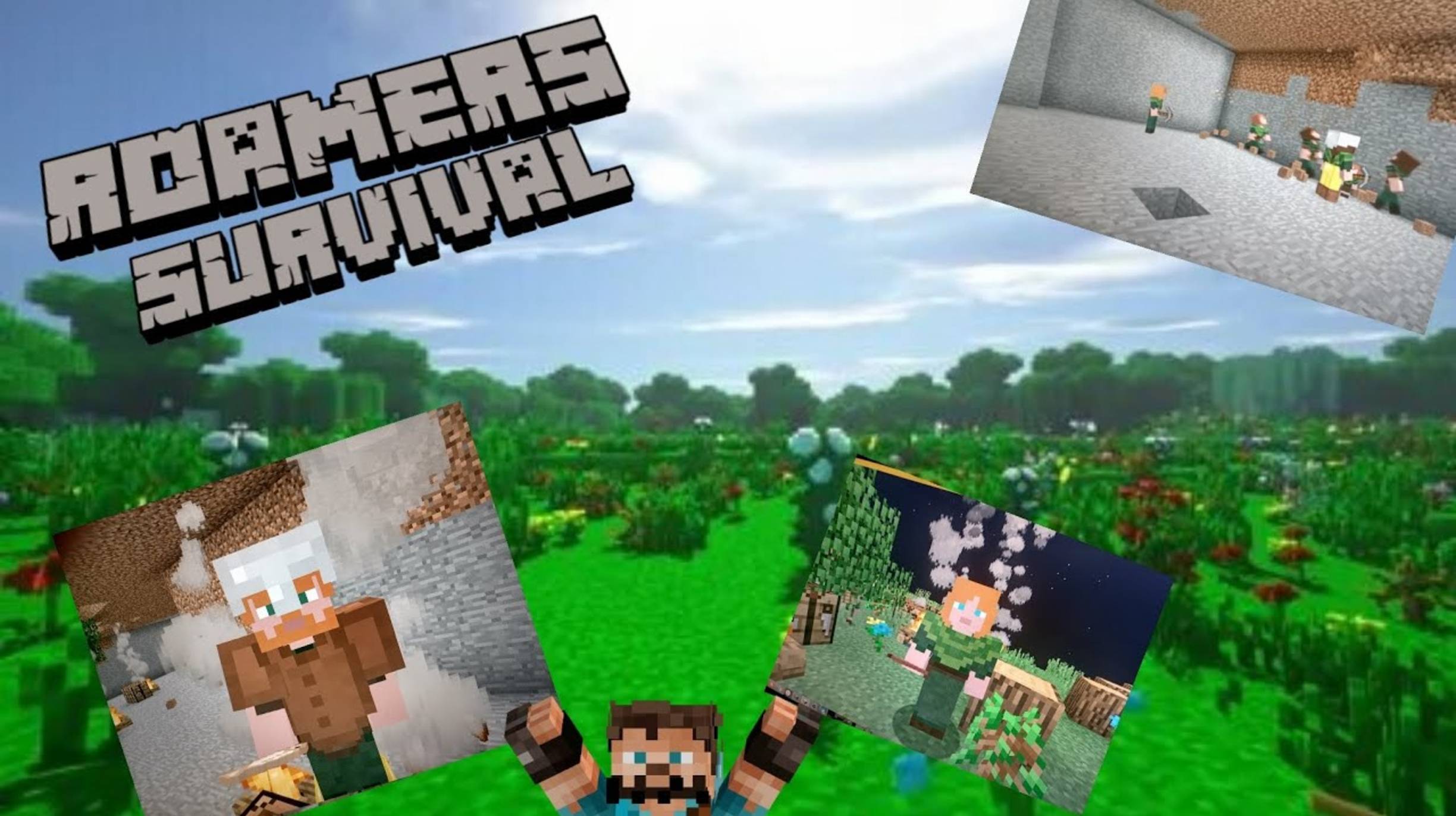 Roamer'ы выживают#майнкрафт#клипы смотреть онлайн