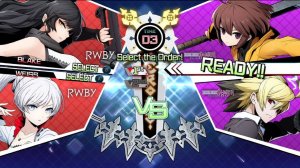 BlazBlue Cross Tag Battle.Blake vs Linne [ブレイク・ベラドンナVSリンネ]