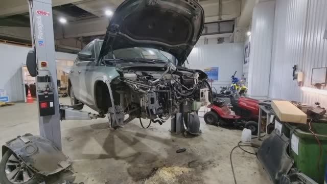 В Автосервисе KraftTech Škoda Kodiaq Ошибка EPC.