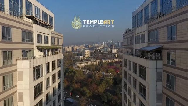 Aero drone Almaty city