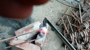 Штригельные пружины на культиватор КПС-4.2 из арматуры. Закалка пружин.