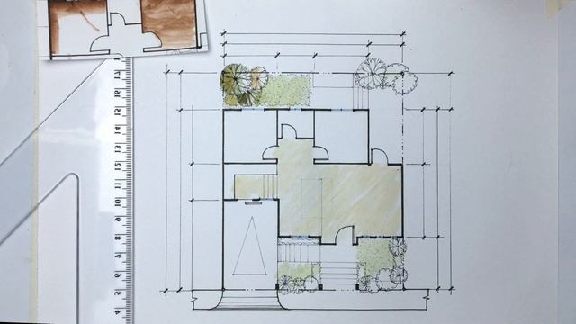 2 BEDROOMS BUNGALOW FLOOR PLAN : PART 1 of 2