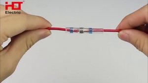 HLT ЭЛЕКТРИК Термоусаживаемые соединители под пайку