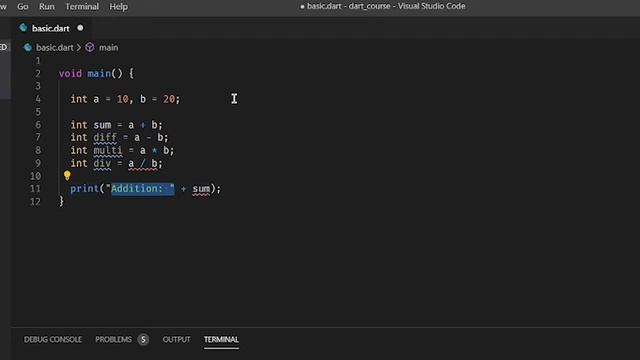 Basics Operation in Dart | Dart Programming Language Complete Course | Coding Galaxy