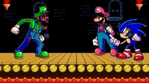 FNF I Hate You V2 But Mario And Sonic Duet