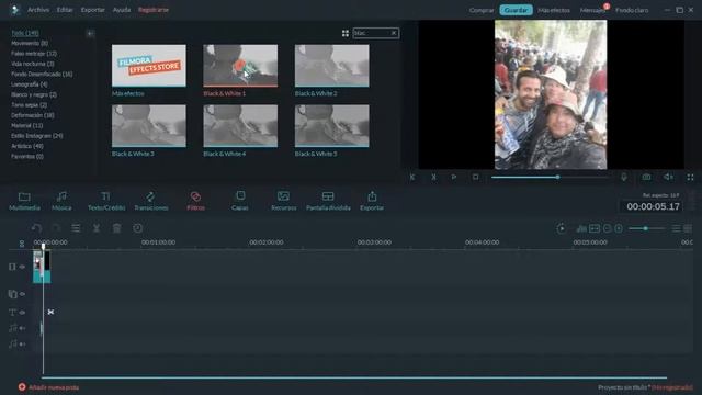 como editar en filmora - filmora 1