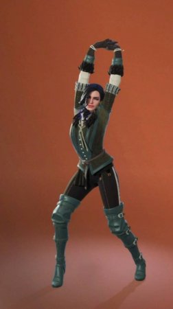 Fortnite Emote Bet Дива Yennefer of Vengerberg #Shorts