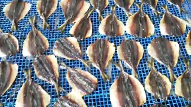 鯵の味醂干し.Mirin dried horse mackerel