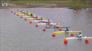 K1M200 Semi 1 - 2021 ICF Canoe Kayak Sprint Tokyo 2020 Olympic Qualifier Barnaul Russia