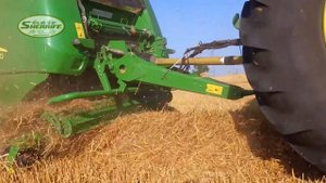 John Deere 990 round baler - world record holder