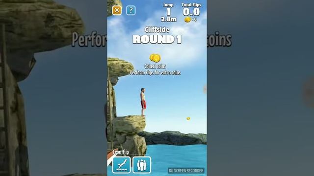 Играю в игру Flip Diving. Новый формат видео. смотреть онлайн