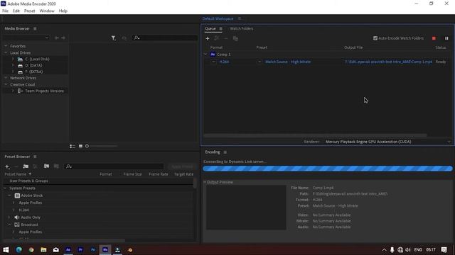 HOW TO RENDER MP4 IN PREMIERE PRO AND AFTER EFFECTS || MEDIA ENCODER || TAMIL || CONSOLE OF PC смотреть онлайн