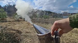 Первые работы на Пасеке весной. Чистим донья